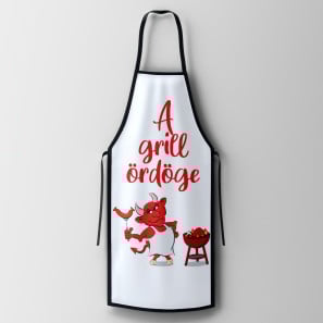 A grill ördöge kötény