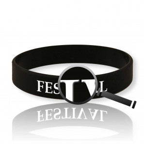 Dombornyomott szilikon csuklópánt