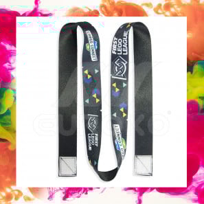 Egyedi Éremszalag tépőzárral varrva