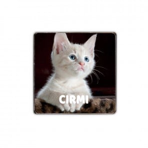 Fényképes Fém Hűtőmágnes kocka