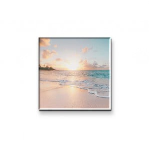 Hűtőmágnes felirattal négyzet 5cm