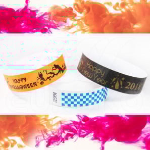 Mintás tyvek karszalag