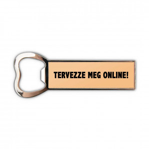 Fényképes Sörnyitó Hűtőmágnes