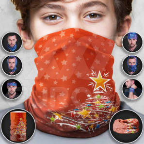 Tube Scarf for Kids Halloween