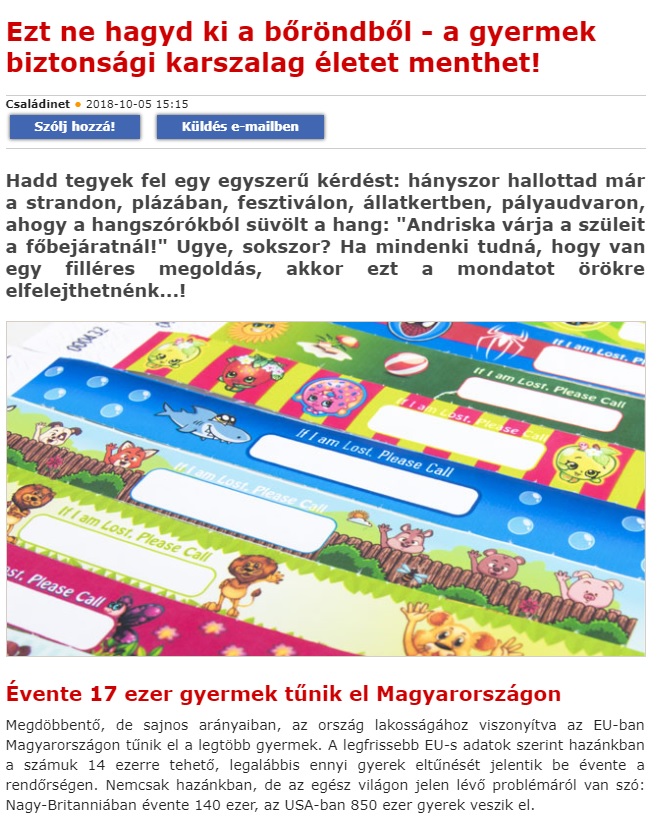 gyermek biztonsági karszalag gyermek biztonsági karszalag