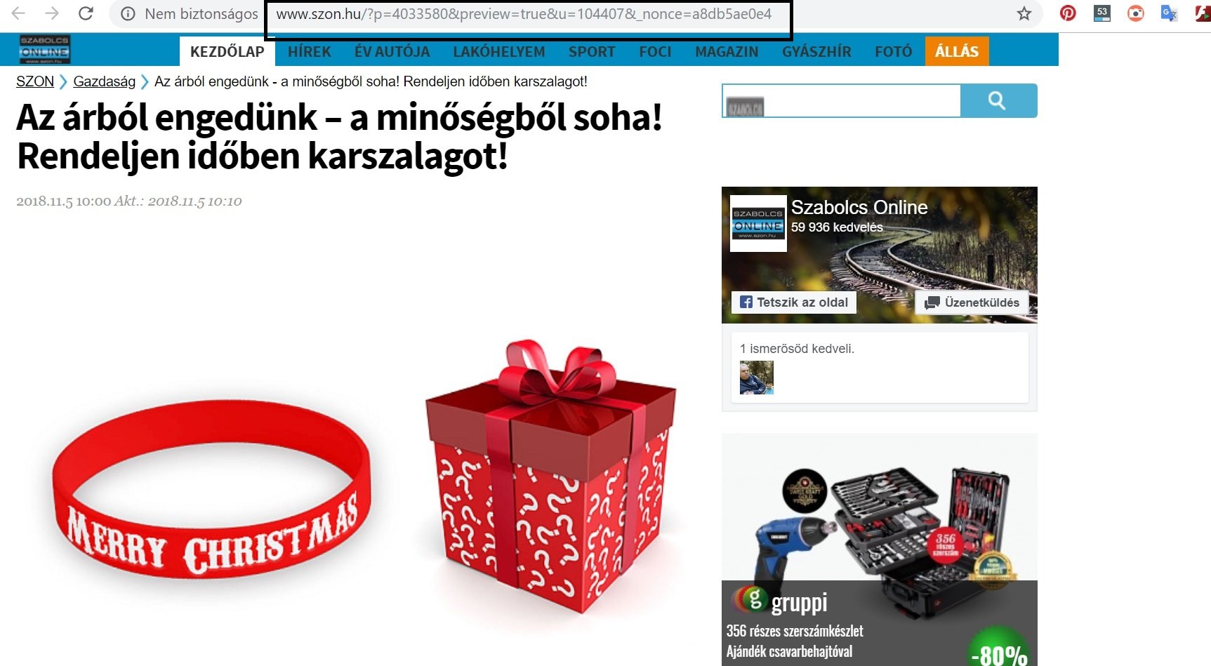 euroko, karszalag, szilveszter, karácsony