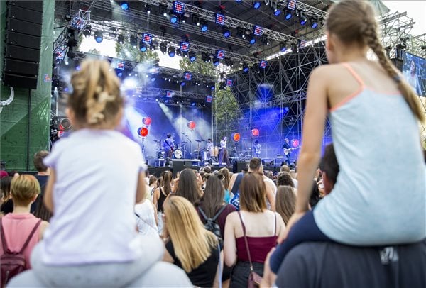 Szegedi Ifjúsági Napok koncert, MTI fotó