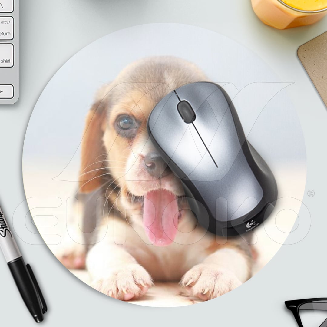 Egérpad saját fotóval Egérpad nyomtatás, kör forma