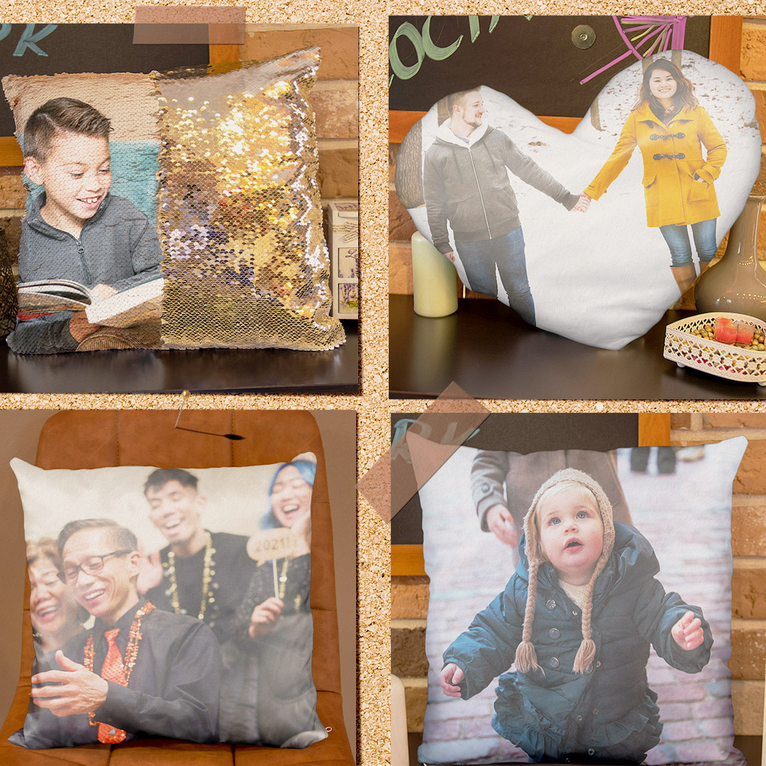 Fényképes párna Egyedi párna