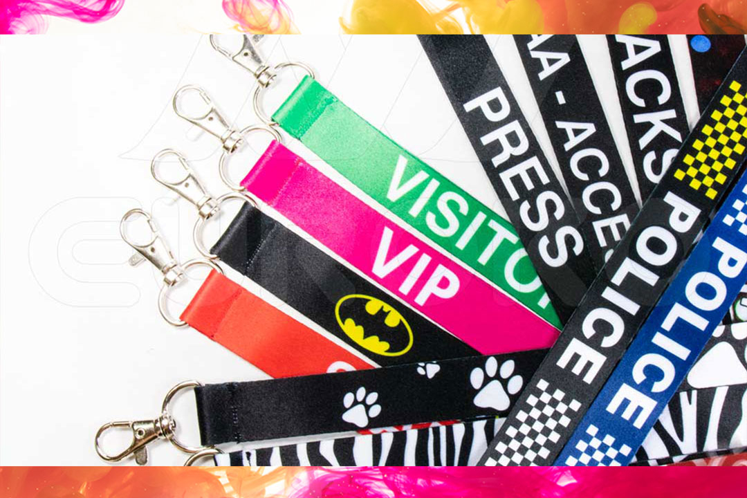 Feliratos, mintás nyakbaakasztók Mintás nyakpánt